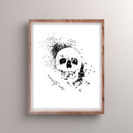 Memento Mori | Skull | Printable Wall Art