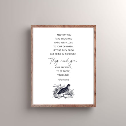 Set of Fatherhood Quotes - Printable Wall Art