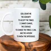 Serenity Prayer Mug