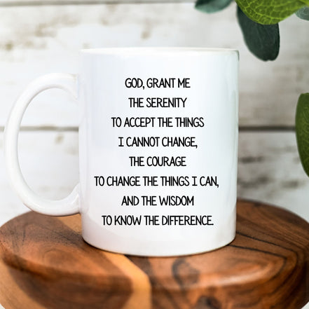 Serenity Prayer Mug