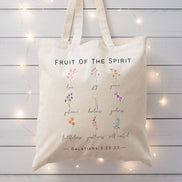 Fruit of the Spirit Wildflower Tote Bag
