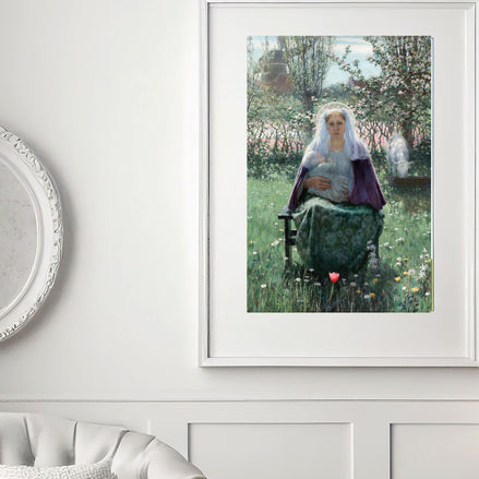The Blessed Mother - Hitchcock - Printable Wall Art