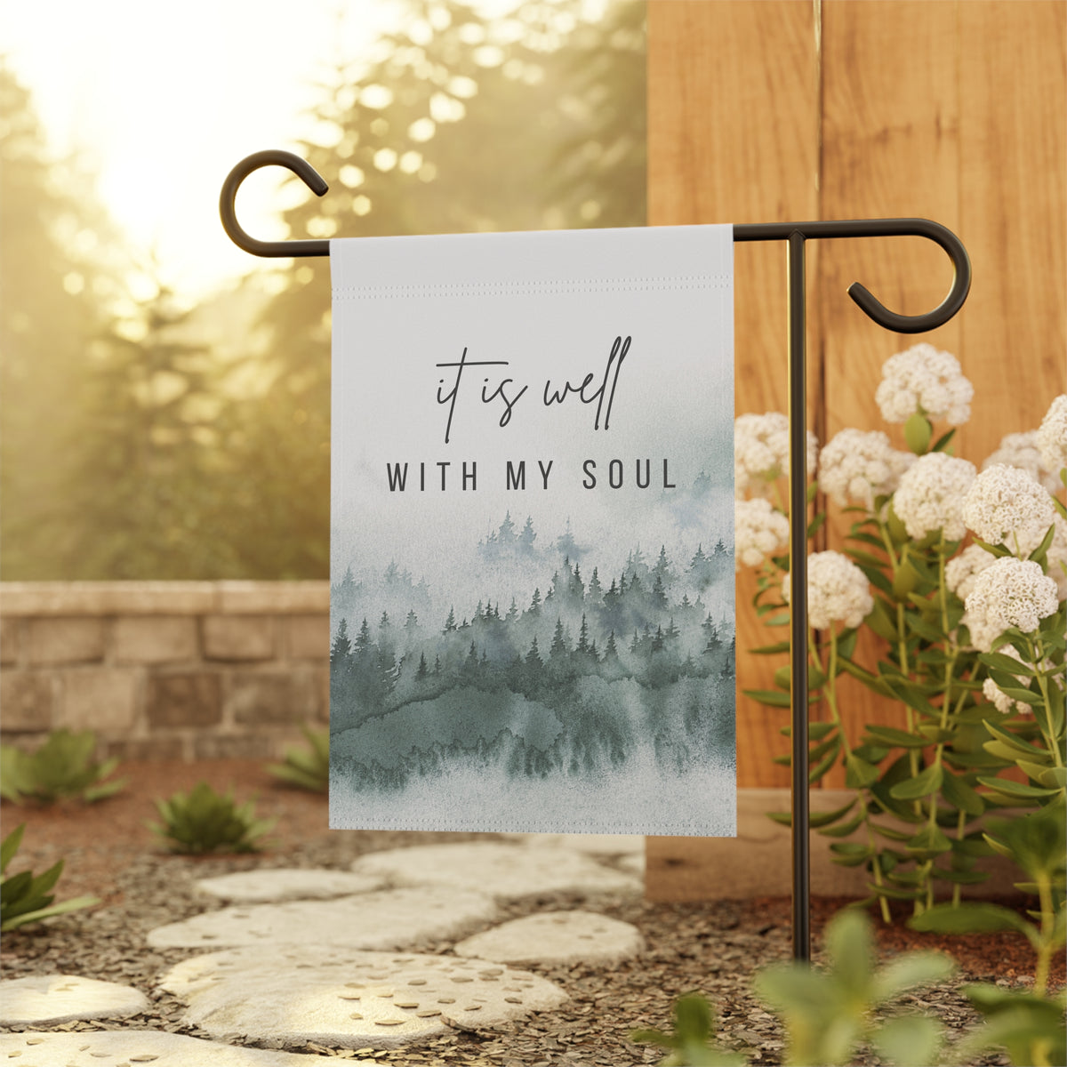 It is Well With My Soul: Home Banner | Garden Flag
