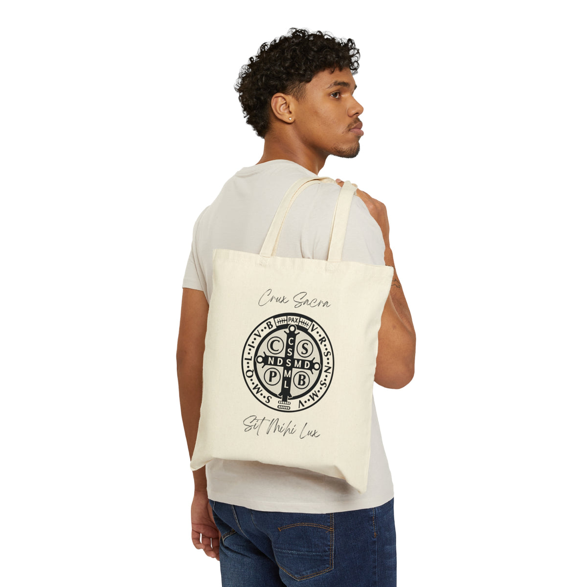 St. Benedict Medal Tote Bag