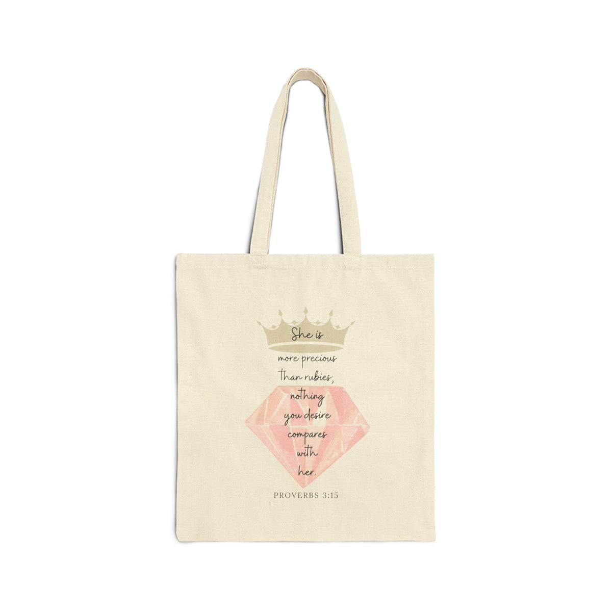 She is More Precious Than Rubies - Tote Bag