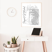 St. Michael Prayer - Vintage - Printable Wall Art