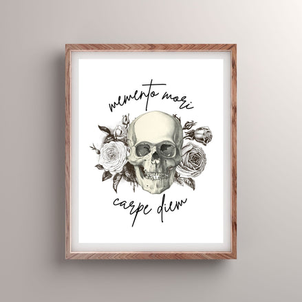 Memento Mori | Carpe Diem | Printable Wall Art
