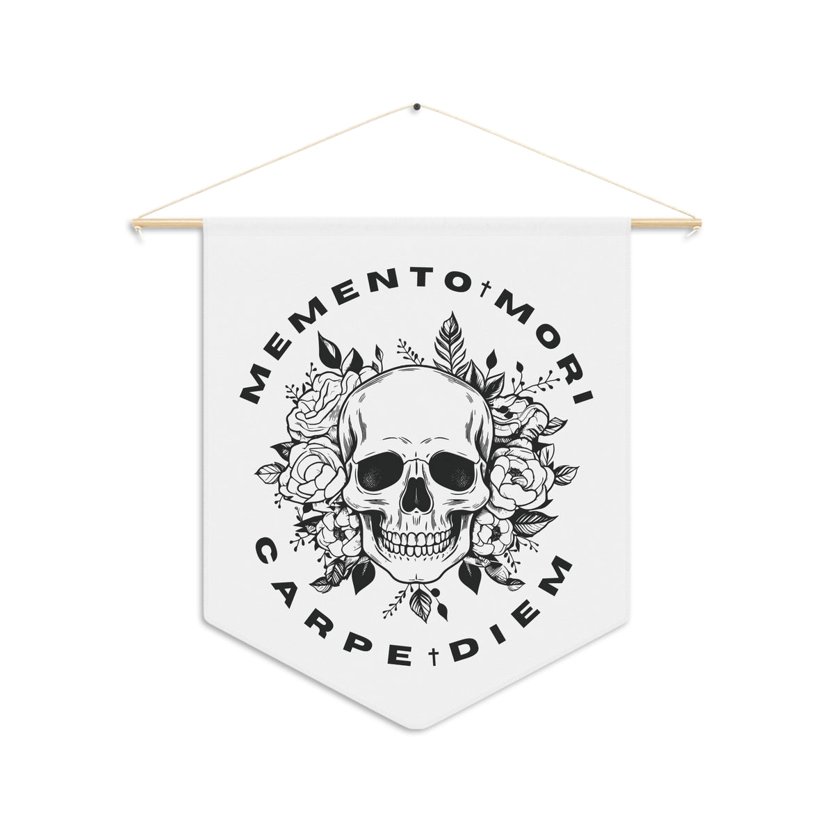 Memento Mori |Carpe Diem Pennant