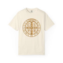 Load image into Gallery viewer, St Benedict Medal Shirt:  Comfort Colors® Shirt
