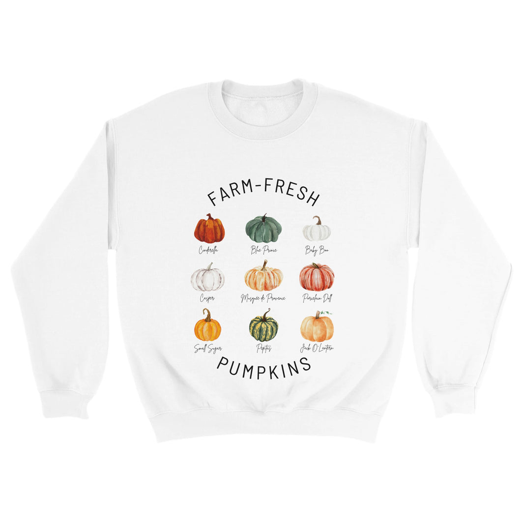 Farm-Fresh Pumpkins Sweatshirt