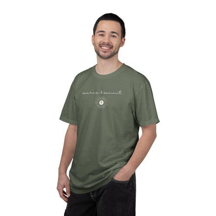 Source and Summit:  Catholic Eucharistic T-Shirt:  Comfort Colors® Shirt