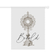 Behold: Traditional Catholic Garden Flag