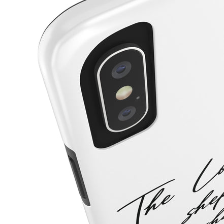 The Lord is My Shepherd - Psalm 23:  TOUGH Protective iPhone Case