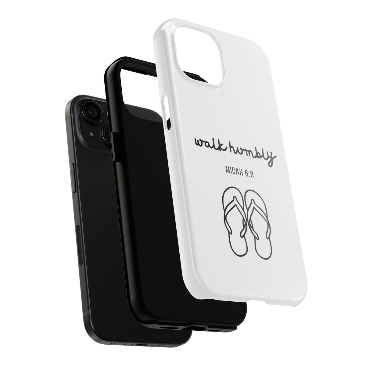Walk Humbly - Micah 6:3: TOUGH Christian Phone Case
