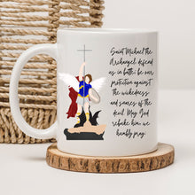 Load image into Gallery viewer, St. Michael the Archangel Prayer Mug
