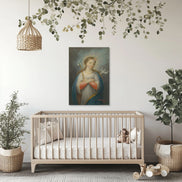 Mother Mary, Bless This Child:  Canvas Wall Art