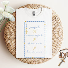 Load image into Gallery viewer, Mysteries of the Rosary T-Shirt

