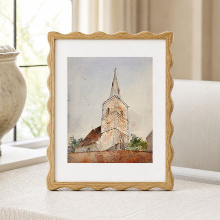 St. Peter's Church, Cambridge:  Vintage Printable Wall Art
