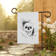 Memento Mori Garden Flag