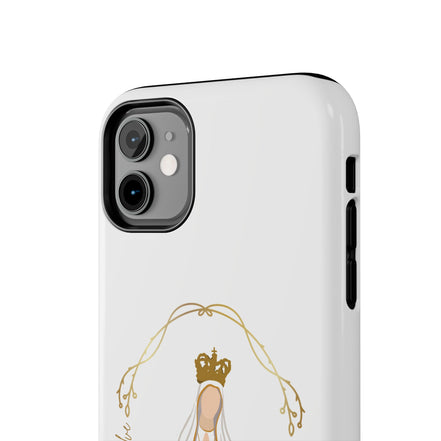 Salve Regina Virgin Mary Tough Phone Case