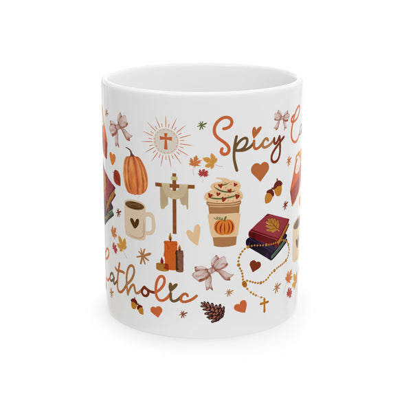 Spicy Catholic: Ceramic Mug