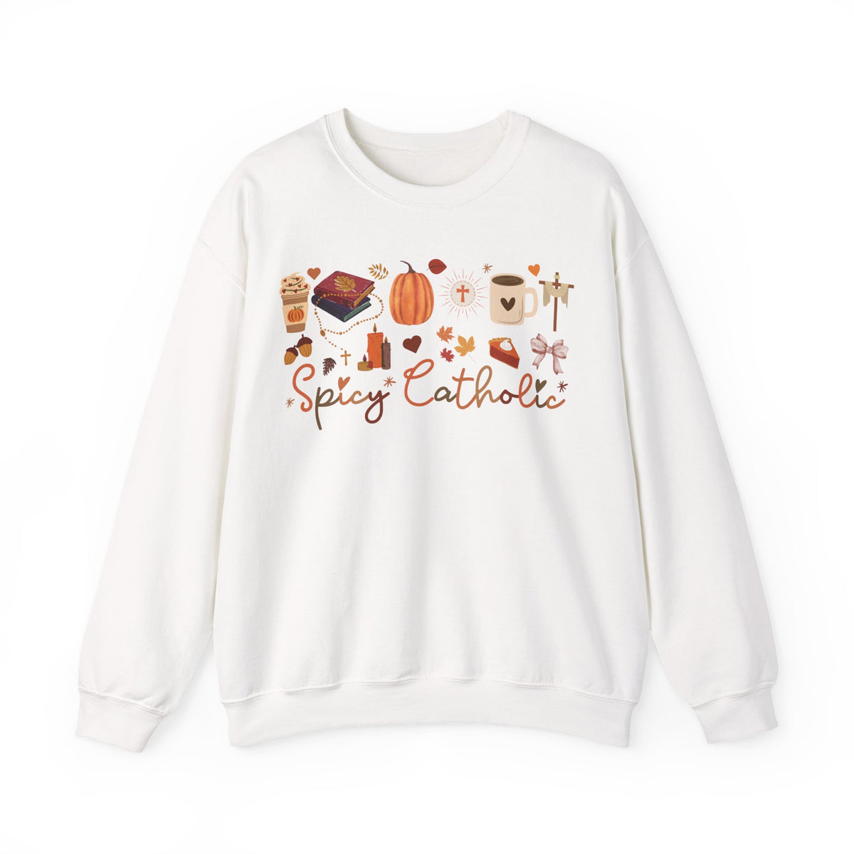 Spicy Catholic Crewneck Sweatshirt