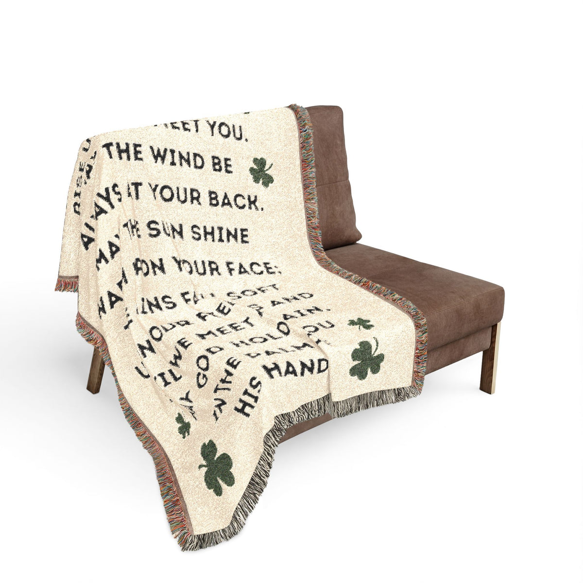 Irish Blessing Woven Blanket | Tapestry