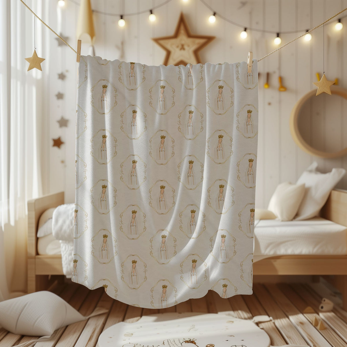 Salve Regina - Virgin Mary Blanket
