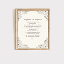 Load image into Gallery viewer, Holy Face of Jesus - Shroud of Turin - Set of 3 Printable Posters
