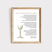 Prayer of Protection by the Precious Blood:  Printable Wall Art