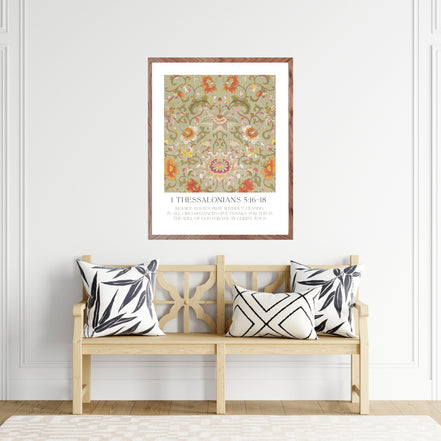 Give Thanks -1 Thessalonians - Printable Wall Art