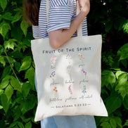 Fruit of the Spirit Wildflower Tote Bag