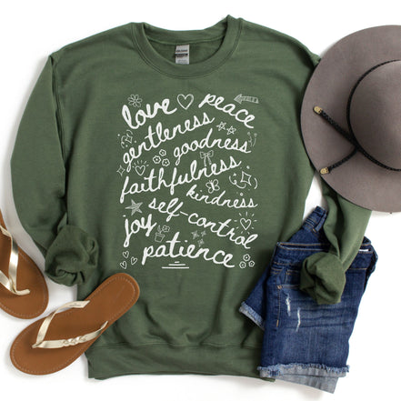 Fruit of the Spirit - Doodles - Sweatshirt