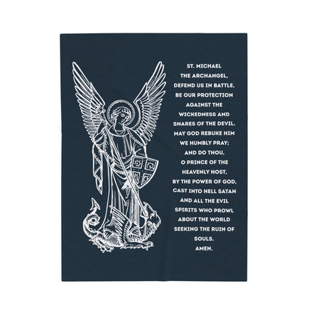 St Michael Archangel Blanket