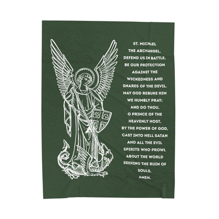 St Michael Archangel Blanket