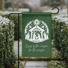 Load image into Gallery viewer, Jesus is the Reason for the Season - Garden Flag
