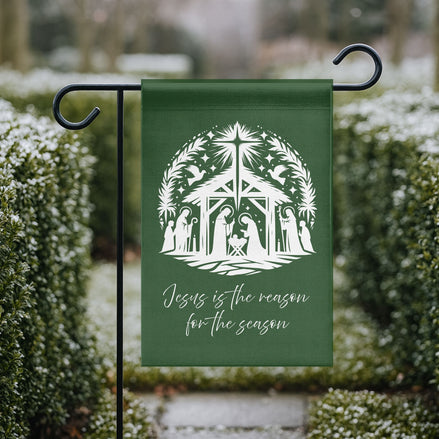 Jesus is the Reason for the Season - Garden Flag