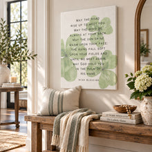 Load image into Gallery viewer, Irish Blessing - May the Road Rise up to Meet You - Canvas Wall Art
