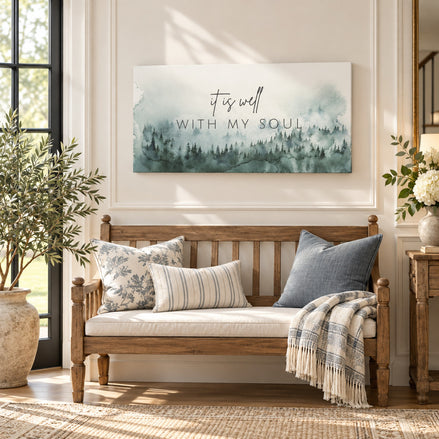 It Is Well With My Soul - Canvas Art Print