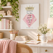 She is More Precious Than Rubies - Proverbs 3:15 - Canvas Wall Art