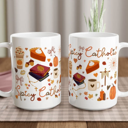 Spicy Catholic: Ceramic Mug