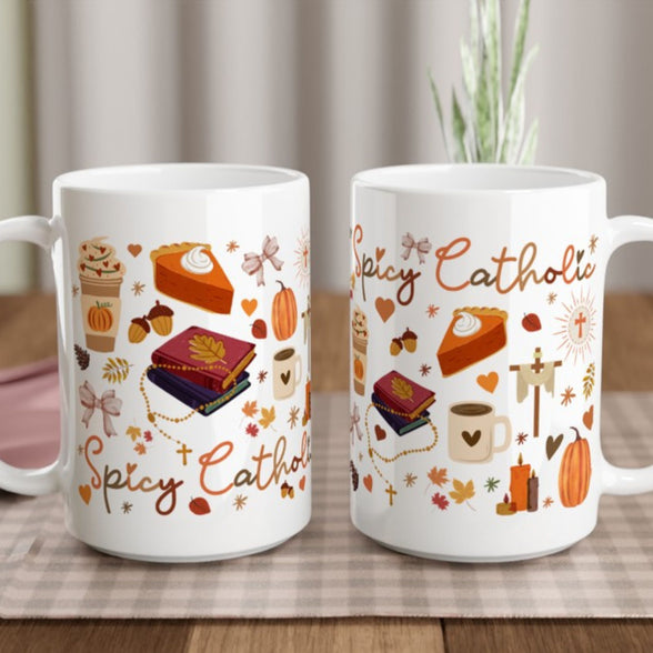 Spicy Catholic: Ceramic Mug