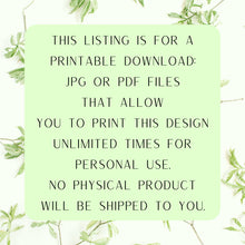 Load image into Gallery viewer, Blessed - Confetti Shamrock Printable Wall Art
