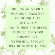 He is Risen - Wildflowers: Printable Easter Decor