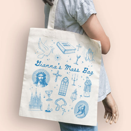 Personalized Mass Bag - Doodle Illustrations