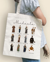 Load image into Gallery viewer, Personalized Saint Tote Bag
