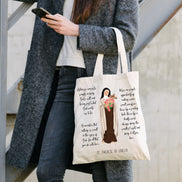 St. Therese of Lisieux Quotes Tote Bag