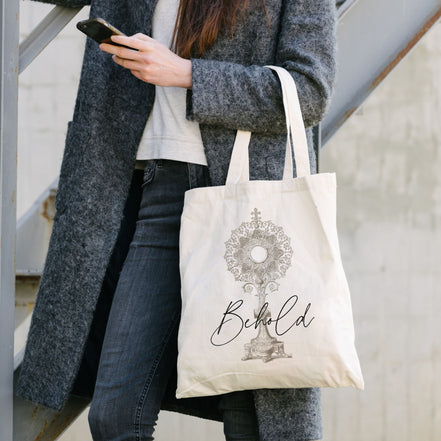 Behold - Eucharistic Tote Bag