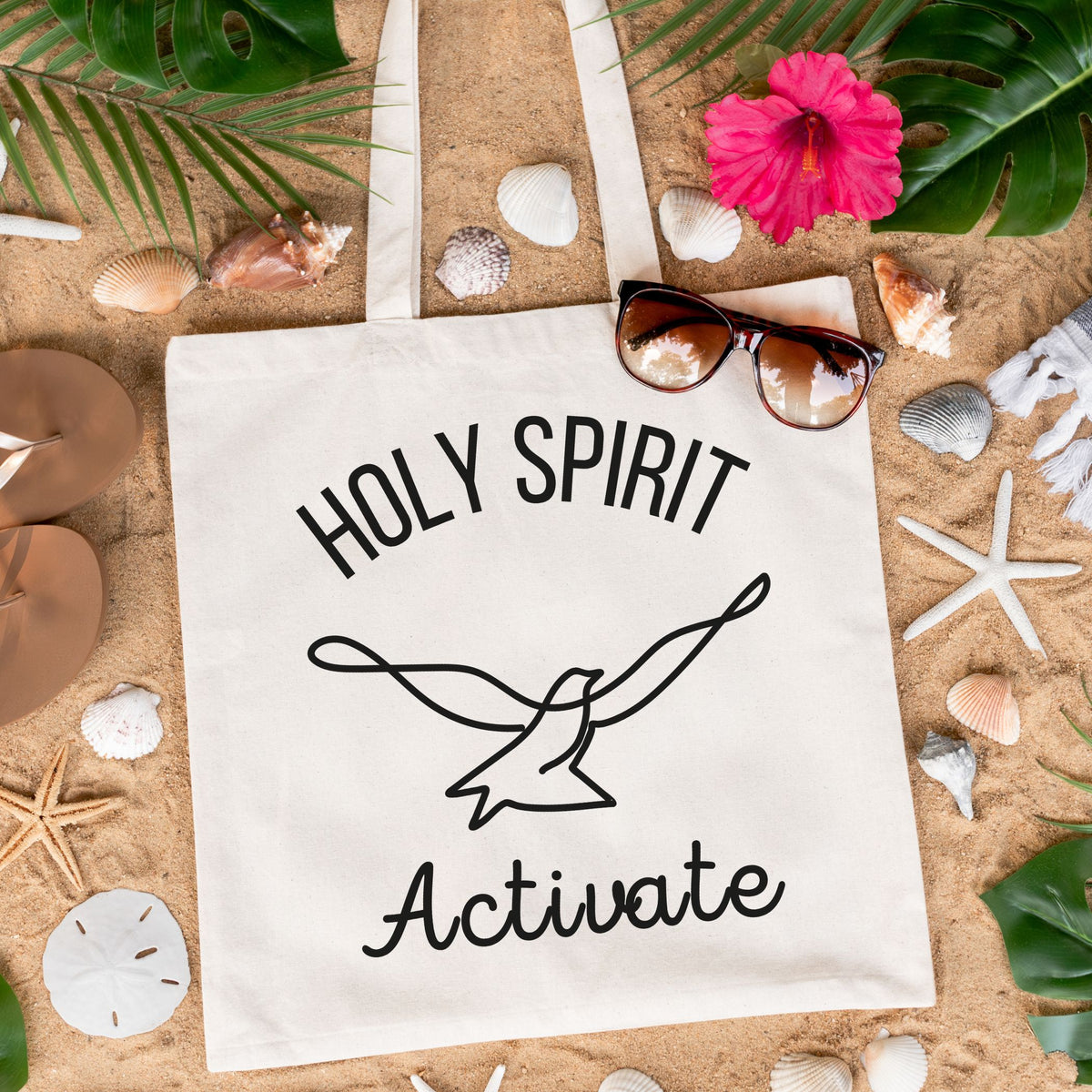 Holy Spirit Activate Tote Bag