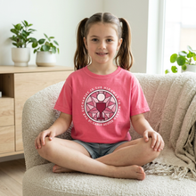 Load image into Gallery viewer, St Carlo Acutis: Eucharist is the Highway to Heaven - YOUTH Comfort Colors® Shirt
